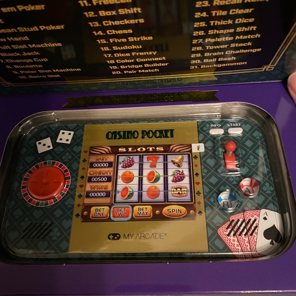 My Arcade Casino Pocket Other - My Arcade Casino Pocket Player Max new